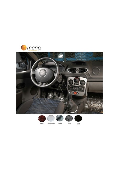 Meriç® Renault Clio 3 Ön Torpido Kaplama 9 Parça 2005-2012 (530157164)