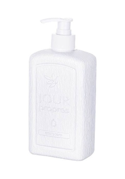 Plastik Sıvı Sabunluk 500 Ml Beyaz