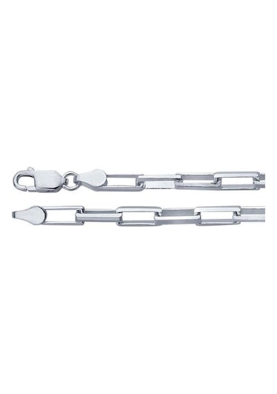 Gümüş Italyan Model Zincir Model Bileklik 5 Mm