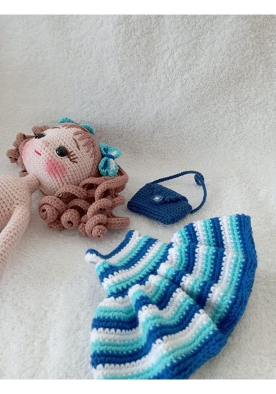 Amigurumi Başak Bebek Çok Renkli