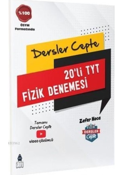 Tonguç Akademi Yayınları Dersler Cepte 20'li Tyt Fizik Denemesi