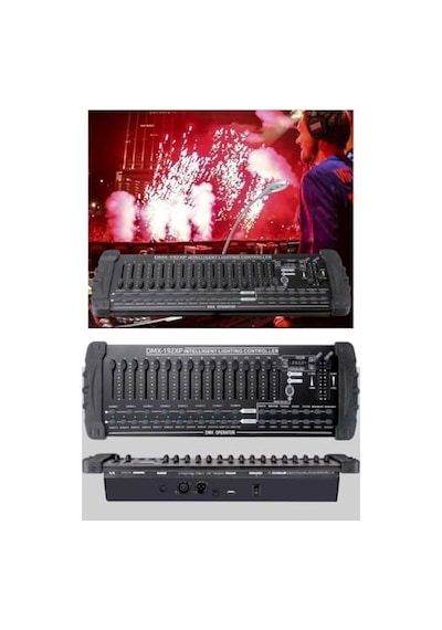 Dmx-192xp Işık Kontrol Mikseri Masası Led Aydınlatmalı 384 Kanal