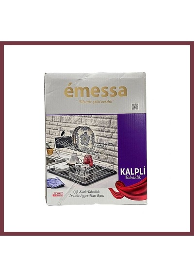 Storeşahin Krom Kalpli İki Katlı Tabaklık Shn0720