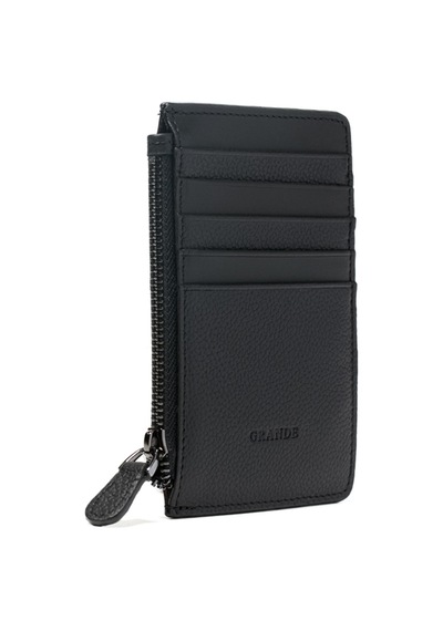 Siyah Cüzdan & Kartlık Unisex 864 Grande Deri Cüzdan Kartlık