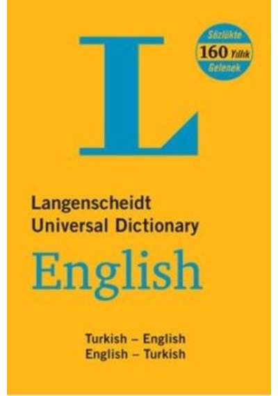 İngilizce Sözlük Türkçe-İngilizce. İngilizce- Türkçe Langenscheıd