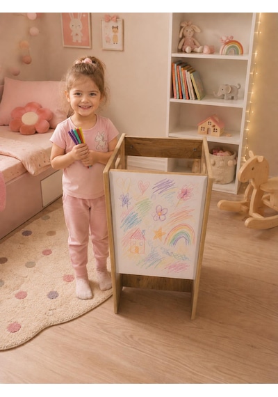 Pema Home %100 Mdf Montessori Çocuk Öğrenme Kulesi Merdiveni Oturaklı Çizim Masası Kahverengi Pema Home %100 Mdf Montessori Çocuk Öğrenme Kulesi Merdiveni Oturaklı Çizim Masası Kahverengi