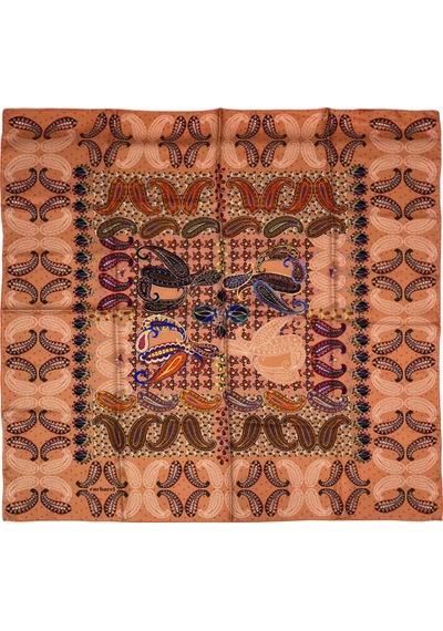 Cacharel İpek Eşarp Twill - 7251313-961 Somon Somon