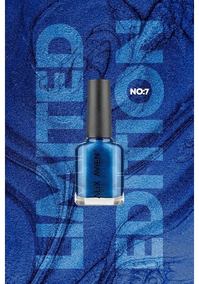 Limited Edition Işıltılı Lacivert Oje-yüksek Pigmentli Kalıcılık Hızlı Kuruma-nail Lacquer No:7 Diğer