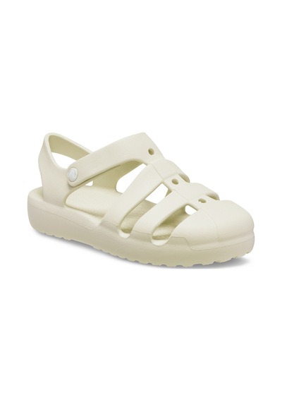Crocs Classic Fisherman Çocuk Terlik 210625-0lh Sandstone Beyaz