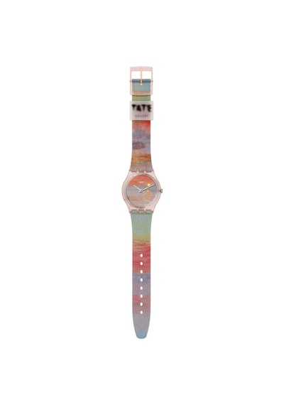 Swatch So28z700 Turner's Scarlet Sunset Kadın Kol Saati