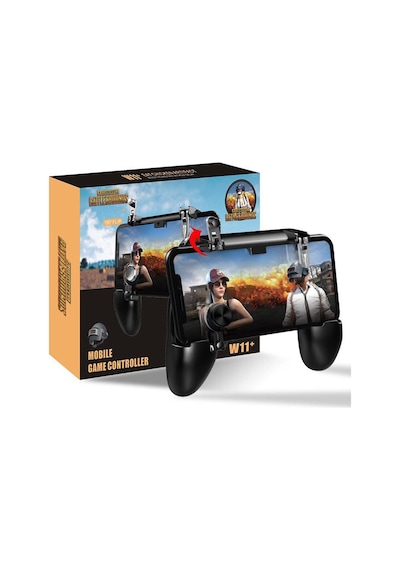 Pubg Gamepad W11+ Oyun Kolu Standlı Ateş Tetik Düğmeli Joystick