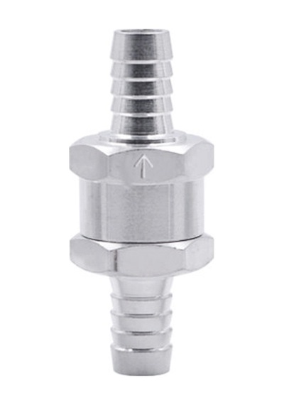 Sones Araba 10mm Alüminyum Alaşımlı Yakıt Benzinli Tek Yönlü Geri Dönüşsüz Çek Valf