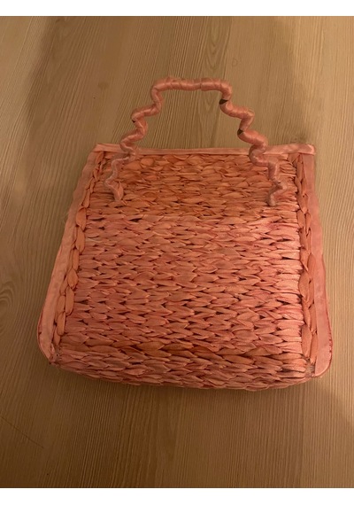 Pembe Kurdele Kadın Çanta