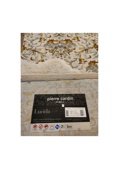 Lucida 7105a Sarı-krem Halı Çok Renkli