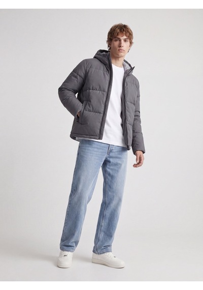 Jack & Jones Jjgalaxy Puffer Jacket Gri