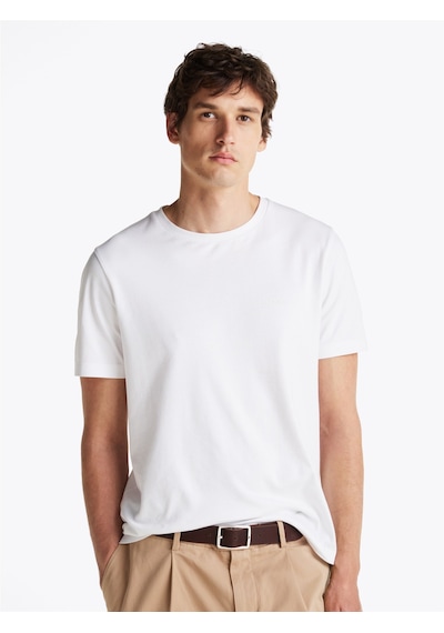 Lıght Interlock Tee Erkek Beyaz T-shirt - Mw0mw37508 Beyaz