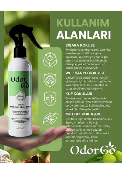 Odorgo Koku Giderici Sprey Yedek Şişe 500ml.