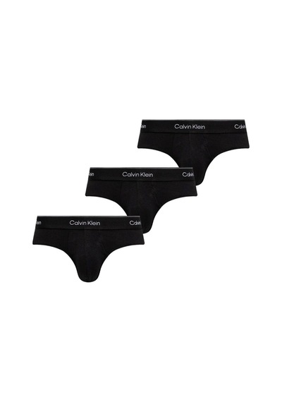 Calvin Klein Hıp Brıef 3pk Boxer-9102 Siyah-siyah-siyah