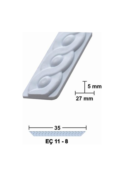 Bükülebilir Esnek Çıta 35Cm Eç-11-8