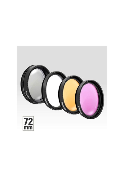 Polaroid Filtre Kit 72 MM 4'lü