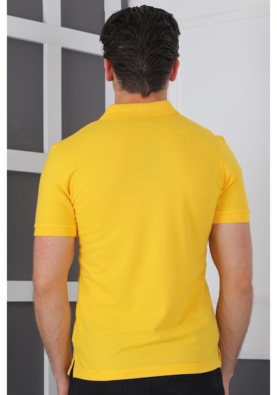 T8561 Dewberry Erkek Tshırt-sarı Sarı