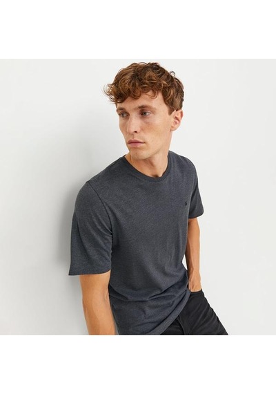 Jack & Jones Jack&jones Paulos Crew Neck Erkek Gri Yuvarlak Yaka Tişört