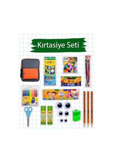 Temel Okul Kırtasiye Seti 12