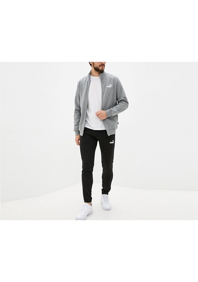 Puma Clean Sweat Suit Erkek Günlük Eşofman Takımı 58584003 Gri 58584003 Gri