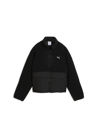 Puma Re:fibre Sherpa Kadın Siyah Günlük Stil Ceket 69456701