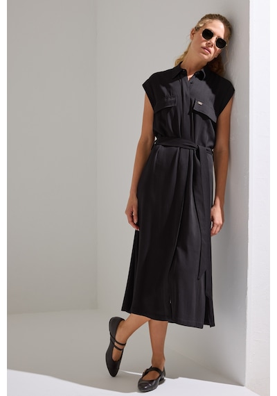 U.S. Polo Assn. U.s. Polo Assn. Kadın Siyah Elbise Dokuma 50324750-vr046