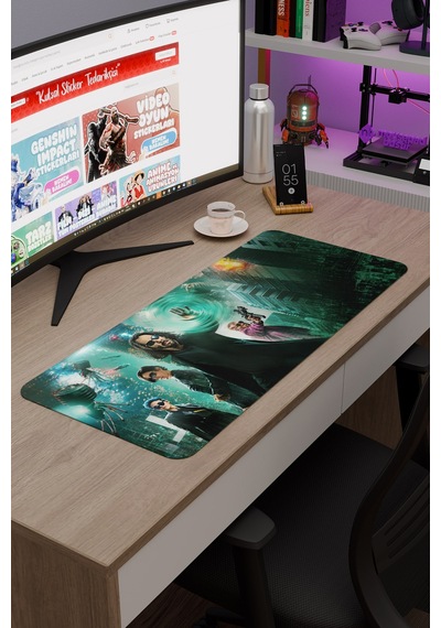 Matrix 2 V4 70x30 Xl Gaming Kauçuk Kaymaz Taban Mouse Pad Fare Altlığı