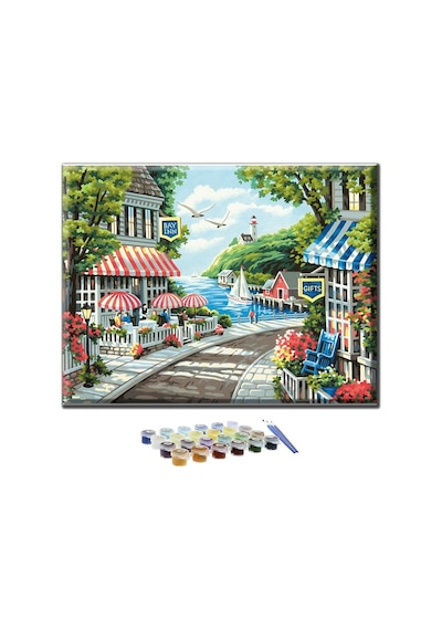 Sayılarla Boyama Seti Sahil Yolu 40x50cm