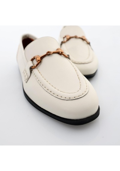 Kemik Deri Loafer 34306-Kemik