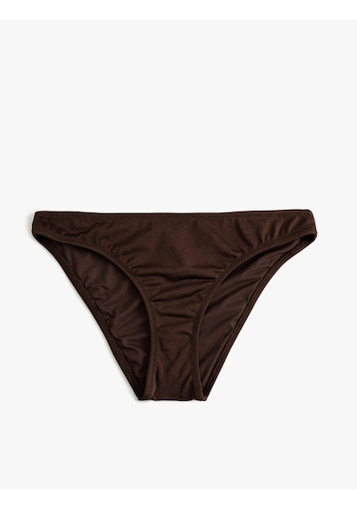 Koton Basic Bikini Altı Astarlı Kahverengi 4sak00122mm