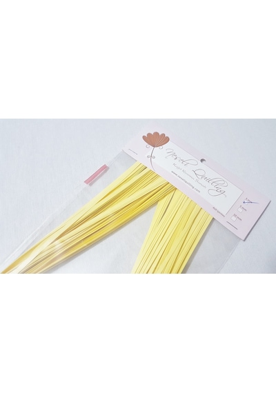 Quilling Kağıt Şerit 3mm Açık Sarı