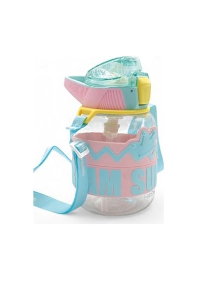 Tr King Tritan Pipetli Suluk, 620 Ml, Turkuaz, Çocuk Okul Suluğu, Bpa İçermez Genel