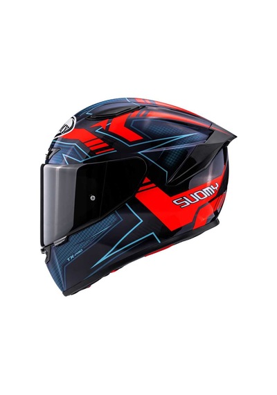 Suomy Tx-pro Kask Flawless Kırmızı Çok Renkli