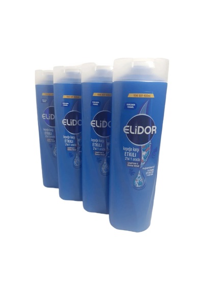Kepeğe Karşı Etkili Şampuan 2 Si 1 Arada 400 Ml X 4 Adet