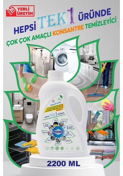 % 100 Doğal Çok Çok Amaçlı Konsantre Temizleyici- Organik Portakal Yağlı