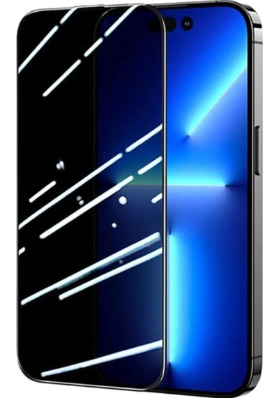 Apple Uyumlu iPhone 15 Hayalet Ekran Koruyucu Privacy Temperli Cam
