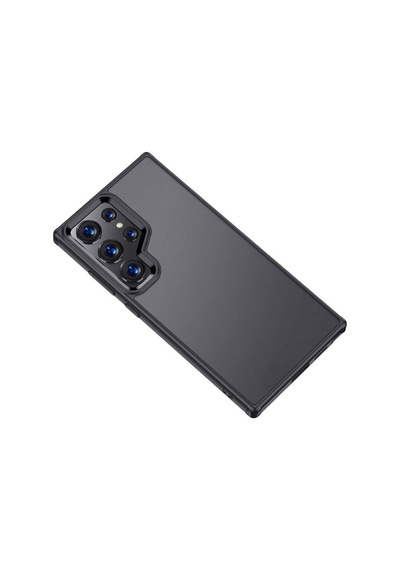 Galaxy Uyumlu S24 Ultra Kılıf Hptk Volks Kapak - Siyah Siyah