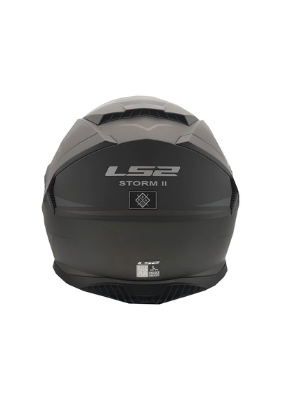 Ls2 Storm 2 Fist Full Face Motosiklet Kaskı Siyah Vizörlü Mat Siyah