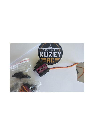 Mg90s Metal Dişli Mikro Servo Motor - Rc Drone Uçak Uyumlu