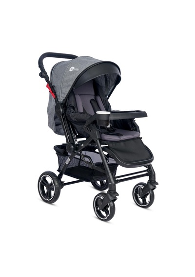 4 Baby AB-431 Active Plus Black Travel Sistem Bebek Arabası Gri