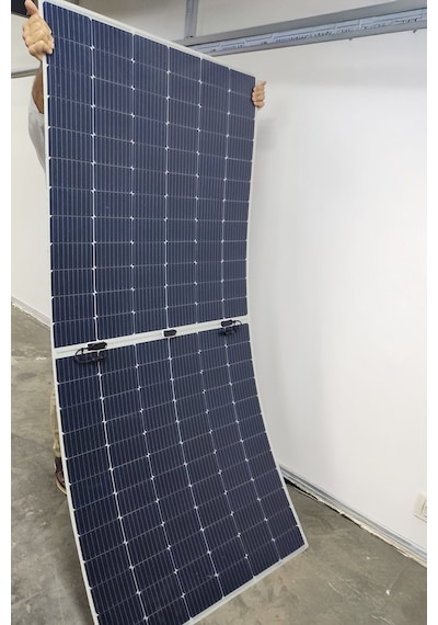 HT-SAAE 450W Monokristal Halfcut Flexible - Esnek Güneş Paneli Marin Tipi Solar Panel - HT-SAAE 450W Monokristal Halfcut Flexible - Esnek Güneş Paneli Marin Tipi Solar Panel