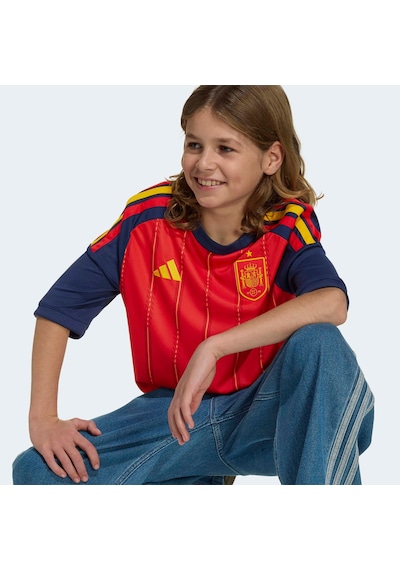 Adidas İspanya 26 İç Saha Çocuk Kırmızı Forma Jz5757