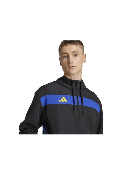Adidas Jx2222 Tiro Es W Hood Erkek Spor Ceket Renkli