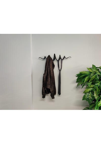 Metal Siyah Modern Dekoratif Antre, Hol Askısı 10772765 Diğer