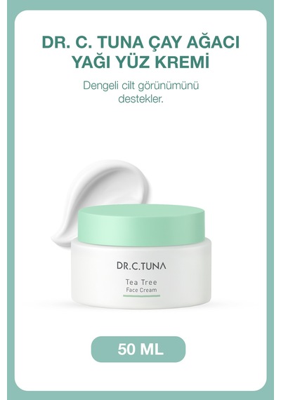 Dr. C. Tuna Çay Ağacı Yağı Nemlendirici Yüz Kremi 50 Ml