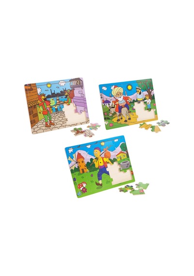 Masal Yapboz Puzzle Pazıl Ahşap